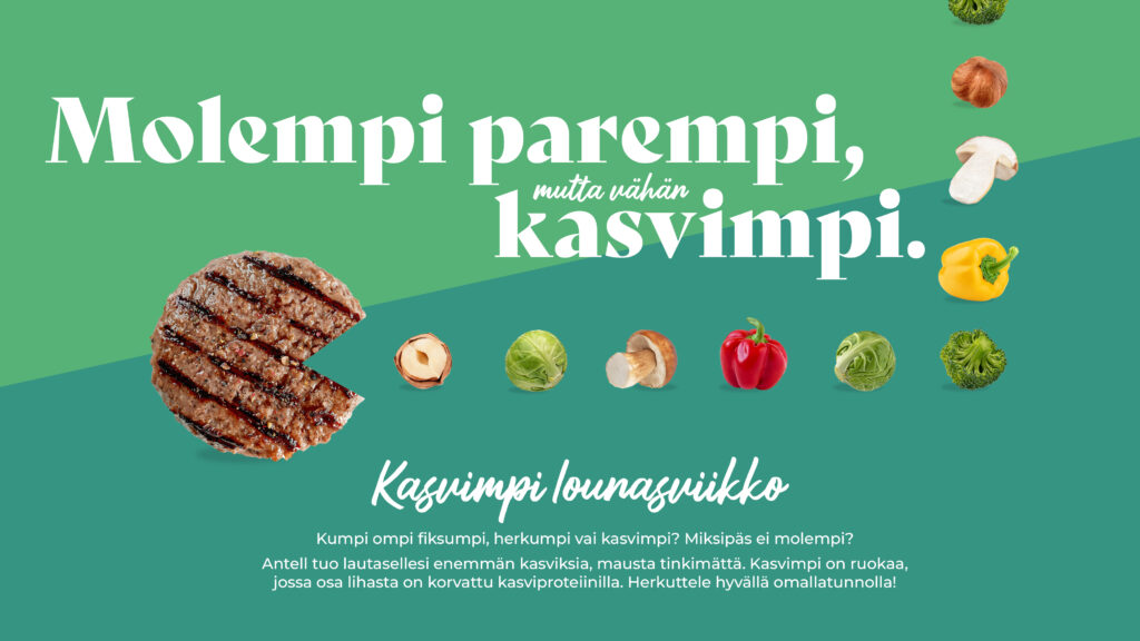 Image for Molempi parempi – mutta vähän kasvimpi!